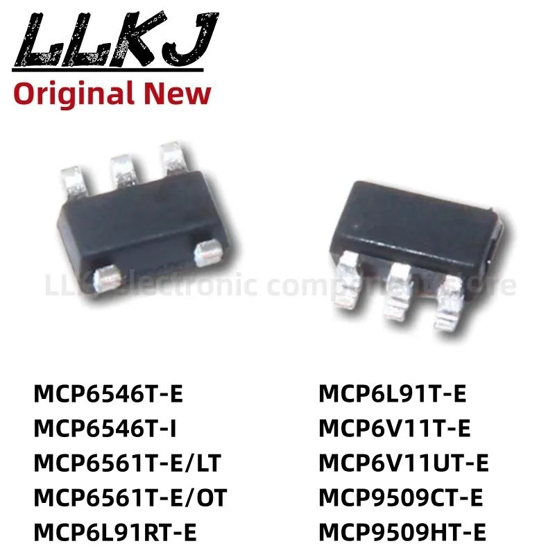 

1pcs MCP6546T-I/LT 6561HT 6L91RT 6V11UT 6VT-E/OT 9509CT SOT23-5 Chipset