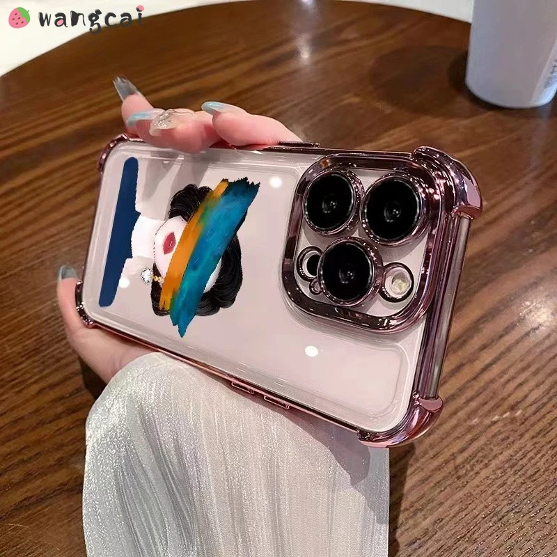 Для Infinix Note 40 Pro 30 Hot Play 30i 10 Lite 10S NFC 9 Smart 8 7 5 Чехол для телефона Мягкий акварельный