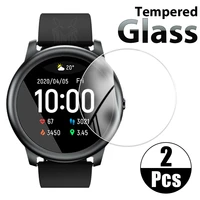 tempered glass protective film clear guard for haylou rt solar ls05 ls05s smart watch toughened screen protector accessories