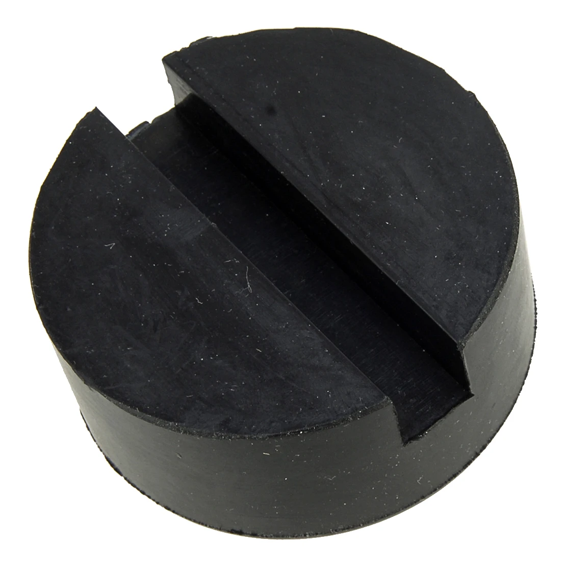 

Car Jack Pad Slotted Stand Lift Adapter Disk Frame Rail Floor Fit for Universal Black Rubber