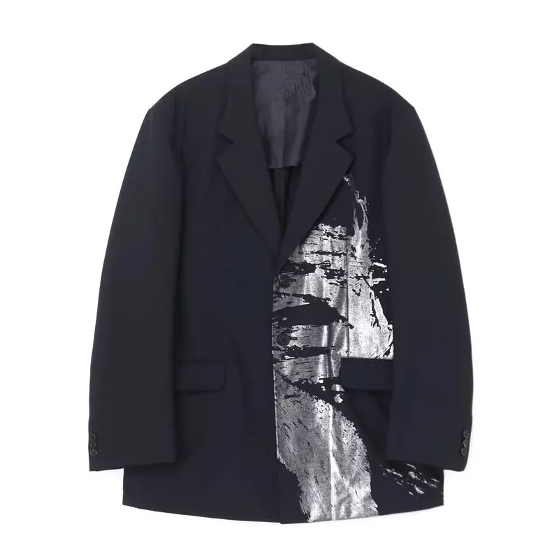 

Одежда в японском и корейском стиле Owen Yohji, мужской костюм большого размера, мужская одежда