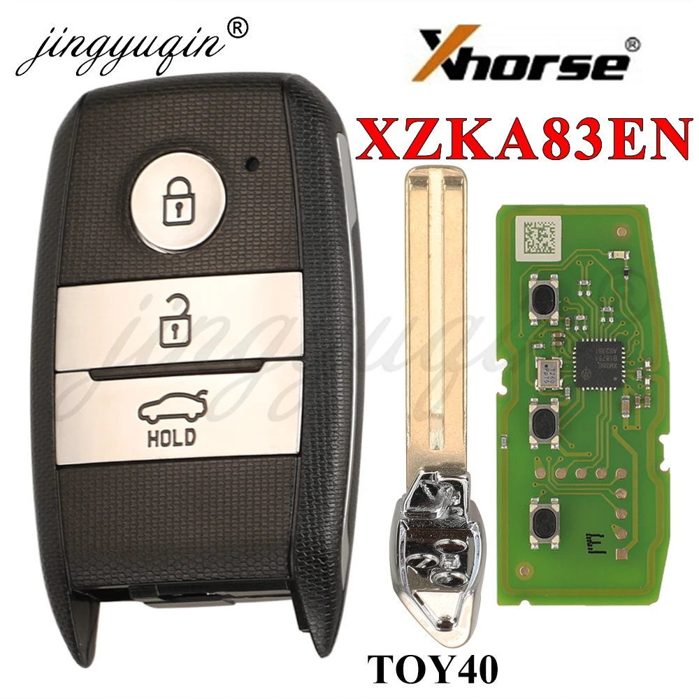 

Универсальный Смарт-ключ Jingyuqin 3BTN XZKA83EN, Совместимый С Kia Sportage, Sorento, Niro, Подходит Для VVDI Key Tool