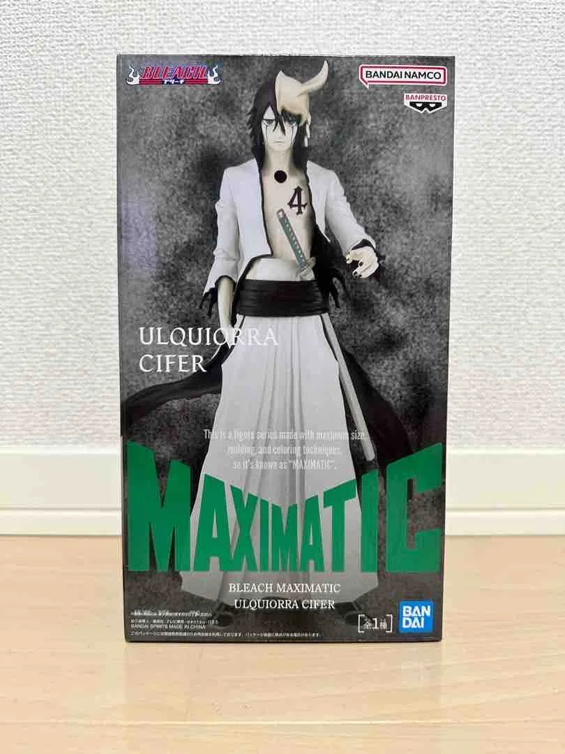 Фото В наличии Оригинальная фигурка BANPRESTO MAXIMATIC BLEACH Улькиорра Сифер, модель аниме-персонажа №4