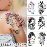 40 type tattoo sticker flower temporary sleeve tattoo waterproof sexy body art fashion for beauty tattoo stickers