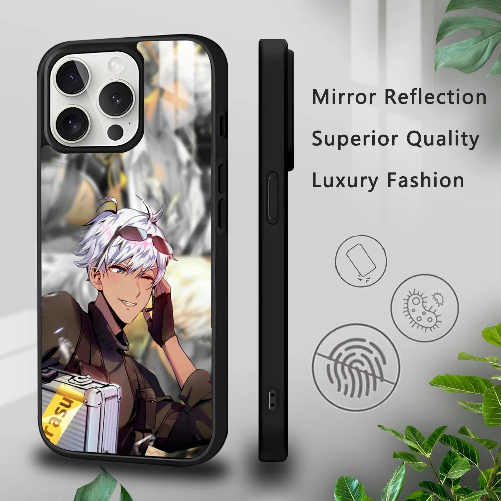 Game D-Obey Me Phone Case For iPhone 16 15 14 13 12 11 Pro Xs Max Mini Plus Celulares Hard Funda
