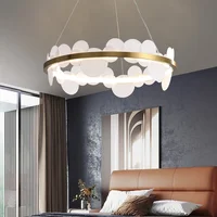 Acrylic Ceiling Chandelier For Loft Living Room Dining Table Modern Home Decor Ornaments Hanging Lamp Indoor Lighting Lustre