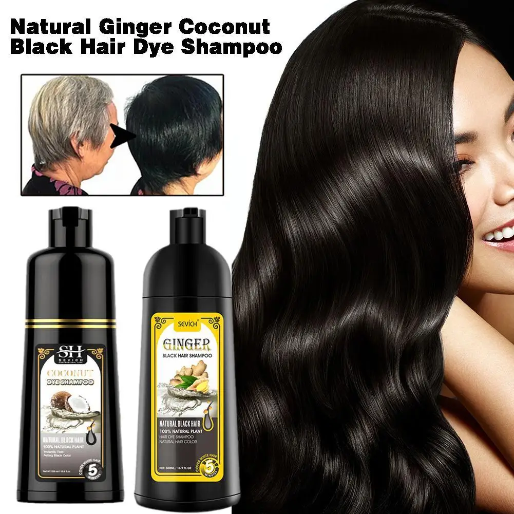Ing Gray Hair Fast Dyeing Black Long Lasting Permanent Hair Color