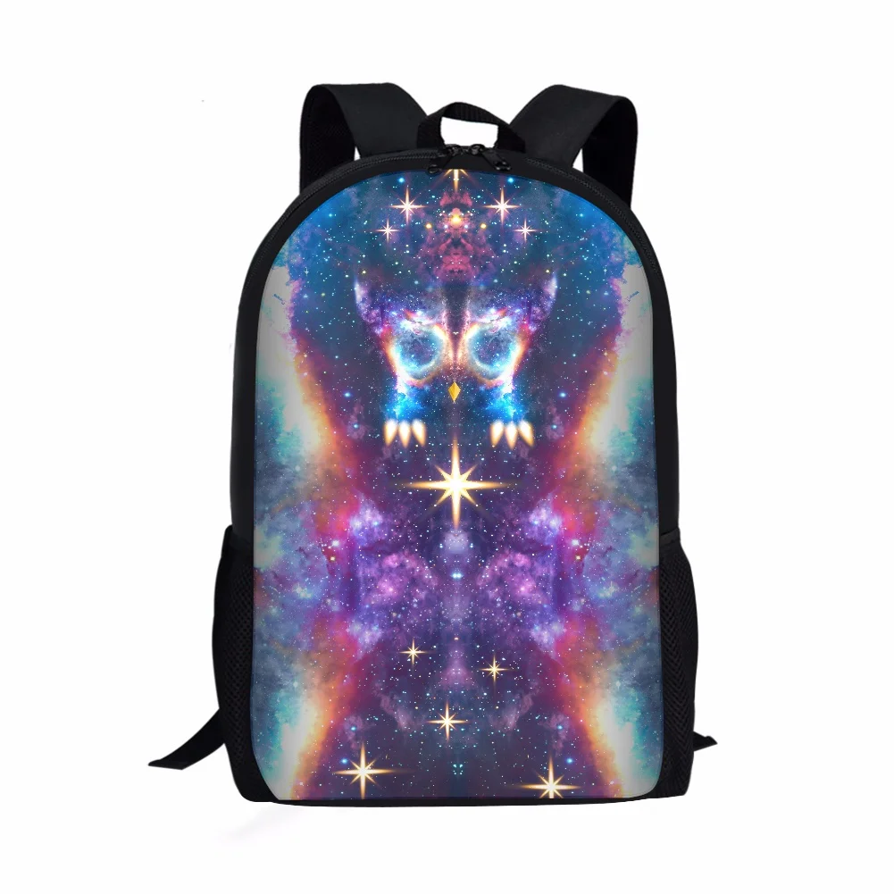 Galaxy Pattern Print School Bags Daily Travel Climbing Durable Backpack Trendy Birthday Gift for Kids Fashion Knapsack