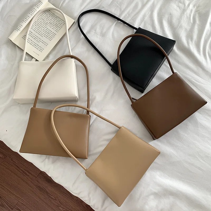 

Autumn And Winter Underarm Bag High Sense Small Design New Simple Shoulder Bag Versatile Square Handbag Fashion Women's Bag