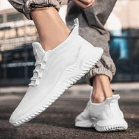summer mens plus size outdoor sports mens shoes lace up fashion casual shoes summer breathable slim sneakers