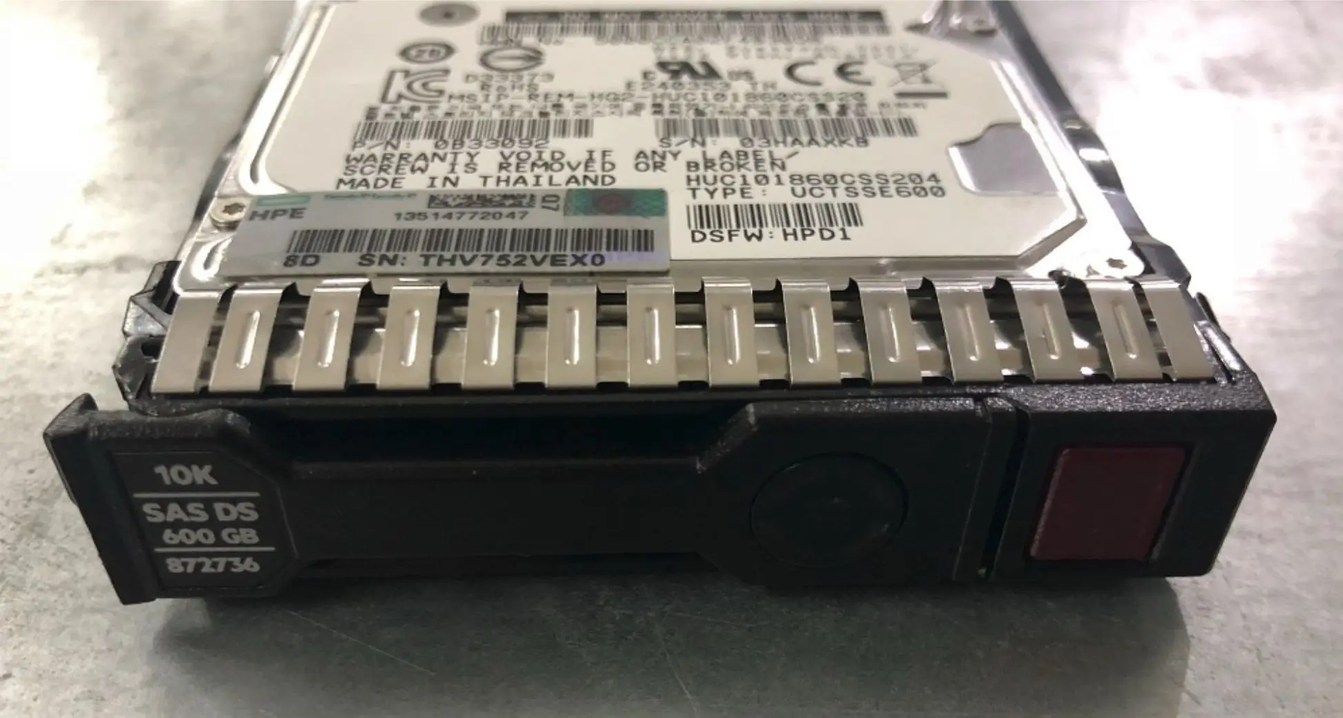 872736 872477-B21 872736-001 HPE 600 гб SAS 10K SFF SC DS 2 5 дюйма HDD