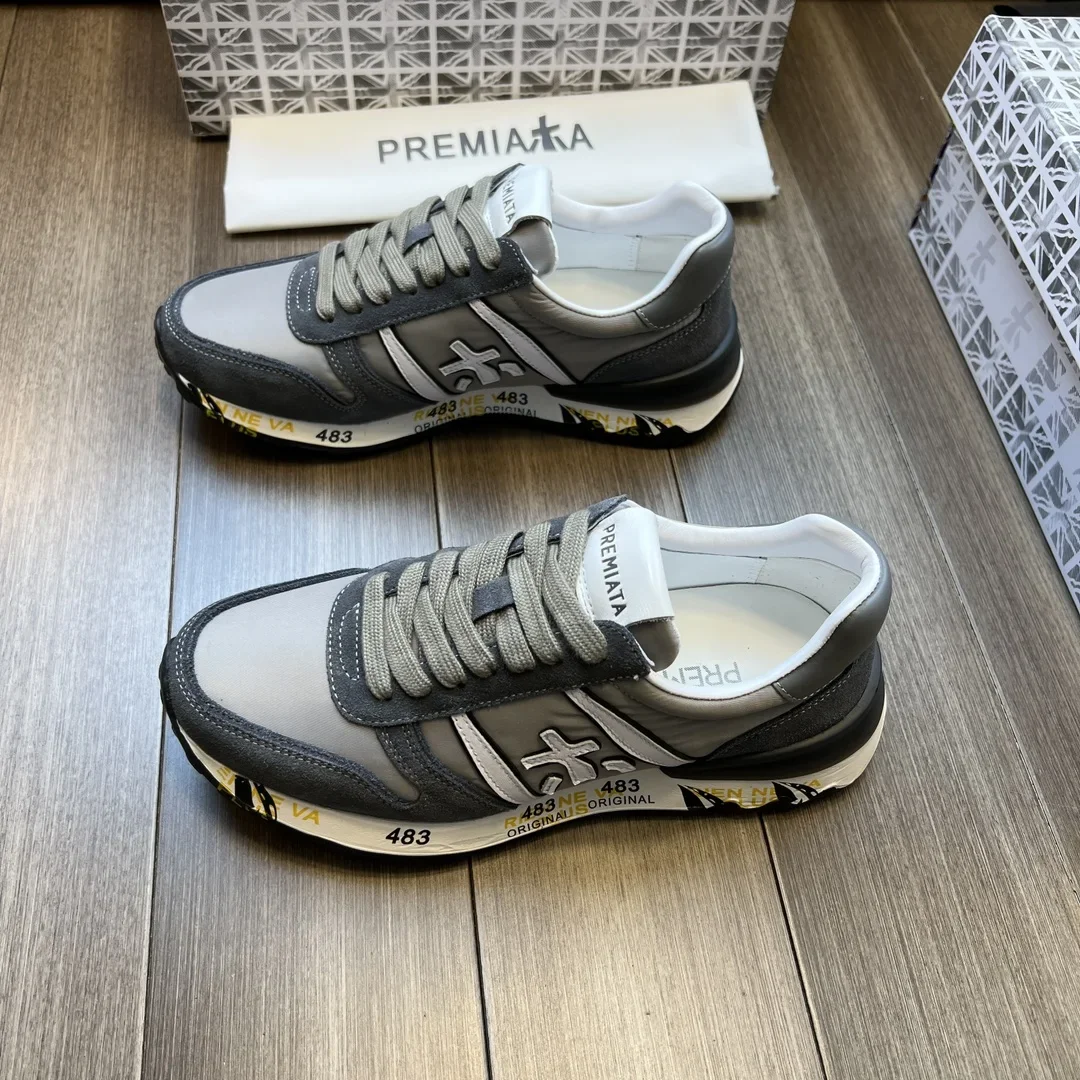 PREMIATA/Мужская модная удобная простая повседневная спортивная обувь в стиле ретро