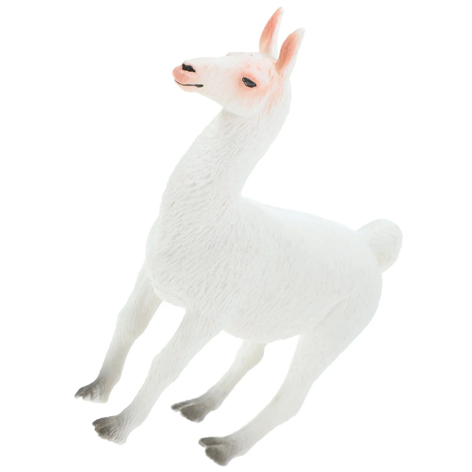 

Alpaca Model Toy Lifelike Simulation Figure Kids Toys Figurine Sculpture Modeling Desktop Decoration