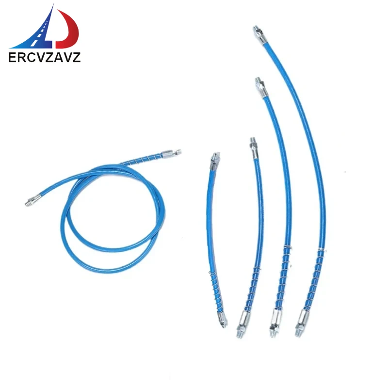 

1 шт., 40-100 см, шланг для смазочного пистолета, 10000PSI, диаметр 10 мм, взрывозащищенный гибкий шланг для смазочного масла, муфта