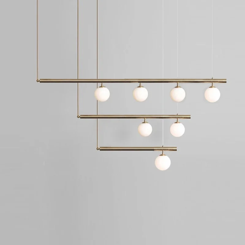 Современная дизайнерская Скандинавская Люстра для дома стеклянная лампа с