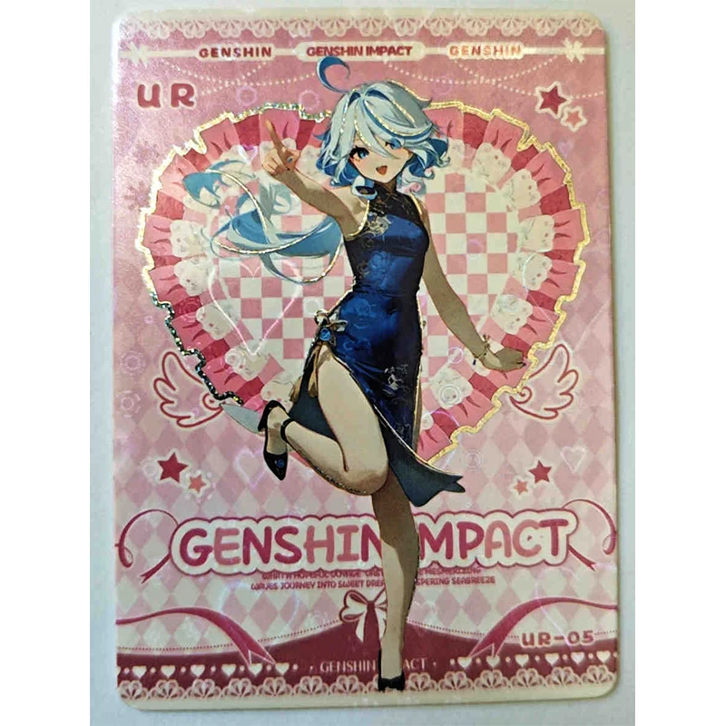 История богини Yae Miko keqing Raiden Shogun серия бронзирующие персонажи редкая коллекция