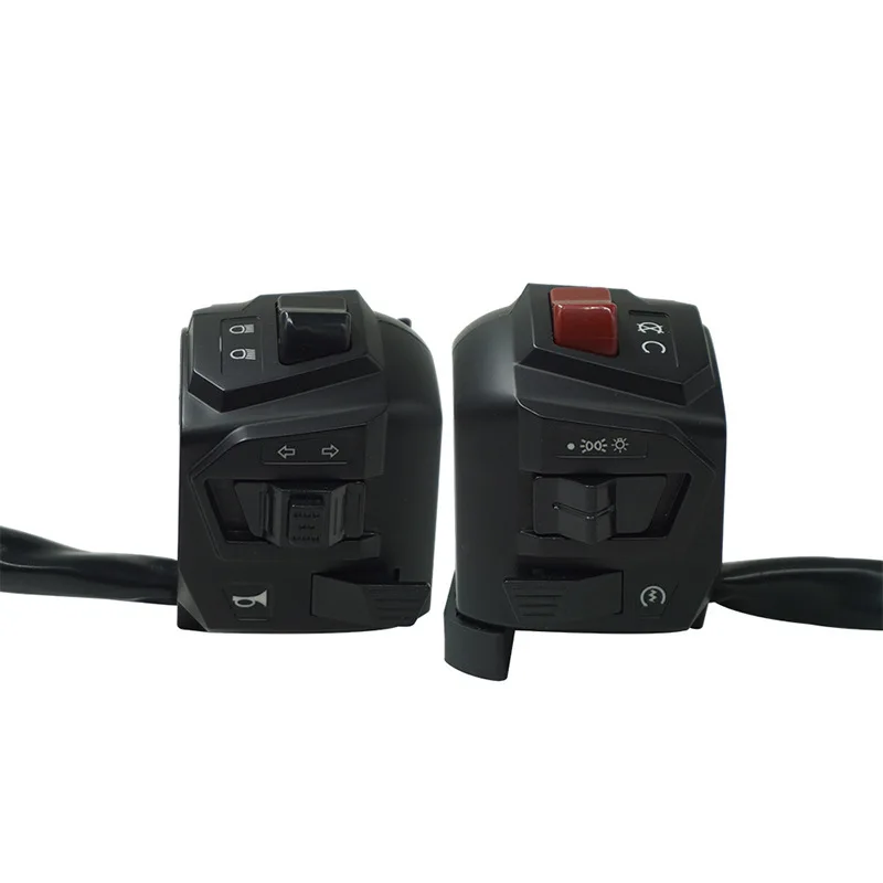 

Motorcycle accessories for modified new handle switch seat with lights on the left and right pulsar200 NS