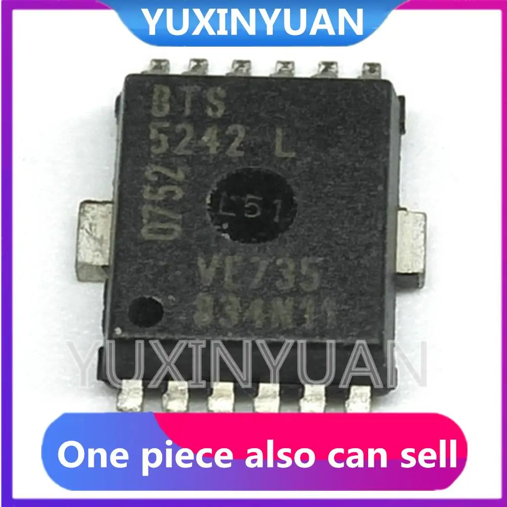 

BTS5242L BTS5242 HSOP12 Power Switch IC - Power Distribution SMART HIGH SIDE PROFET 25mOhms 5PCS/LOT