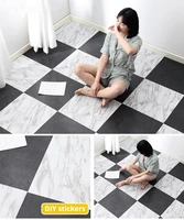 waterproof floor stickers self adhesive marble wallpapers bathroom wall sticker house renovation decals diy wall ground decor