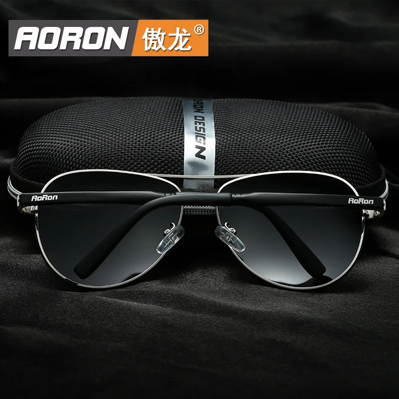 Трансграничные алюминиево-магниевые очки солнцезащитные с жабой красочные