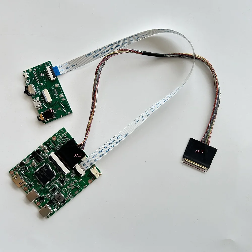 2 TYPE-C MINI HDMI-совместимый комплект платы управления LVDS 40-контактный для B140XTT01.0 B140XW02