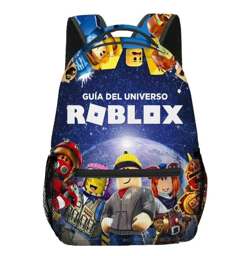 Фото Рюкзак Roblox Creative Personality: универсальный, портативный, вместительный, повседневный, спортивный, с аниме-принтом, легкий, для студентов №2