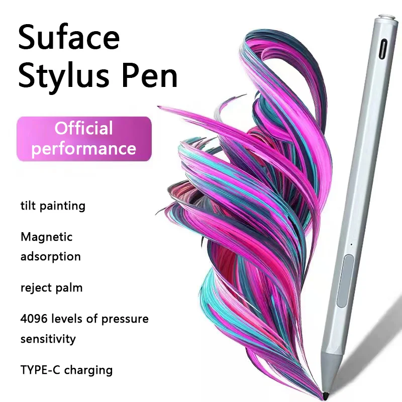 

For Surface Pro7 Pro6 Pro5 Pro4 Pro3 Active Stylus Pen Tablet For Microsoft Surface Go Book Latpop 1/2 Studio Touch Screen Pen