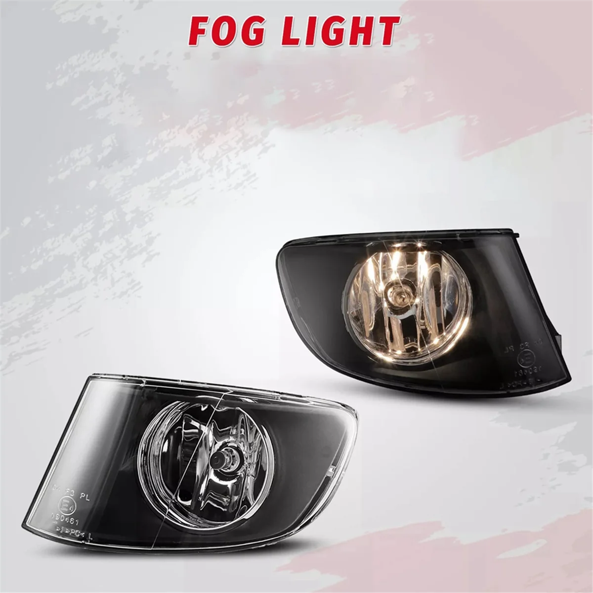 1 пара автомобильных передних левых и правых противотуманных фар дальнего света