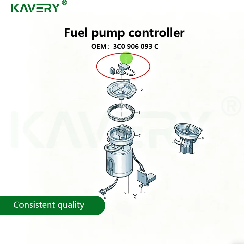 Модуль управления топливным насосом KAVERY 3C0906093C для Passat CC, Golf MK6 R, GTI Variant, Scirocco, A1, A3, S3 – Автоаксессуары (art.: 3920dc7ceb178) - 3920dc7ceb178