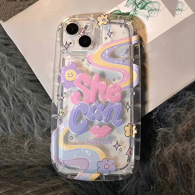 Чехол из ТПУ с милой любовью цвета радужной цепочкой для Honor X9B X6A 90 70 50 20 X7B X8 X7 X6 X9 9X