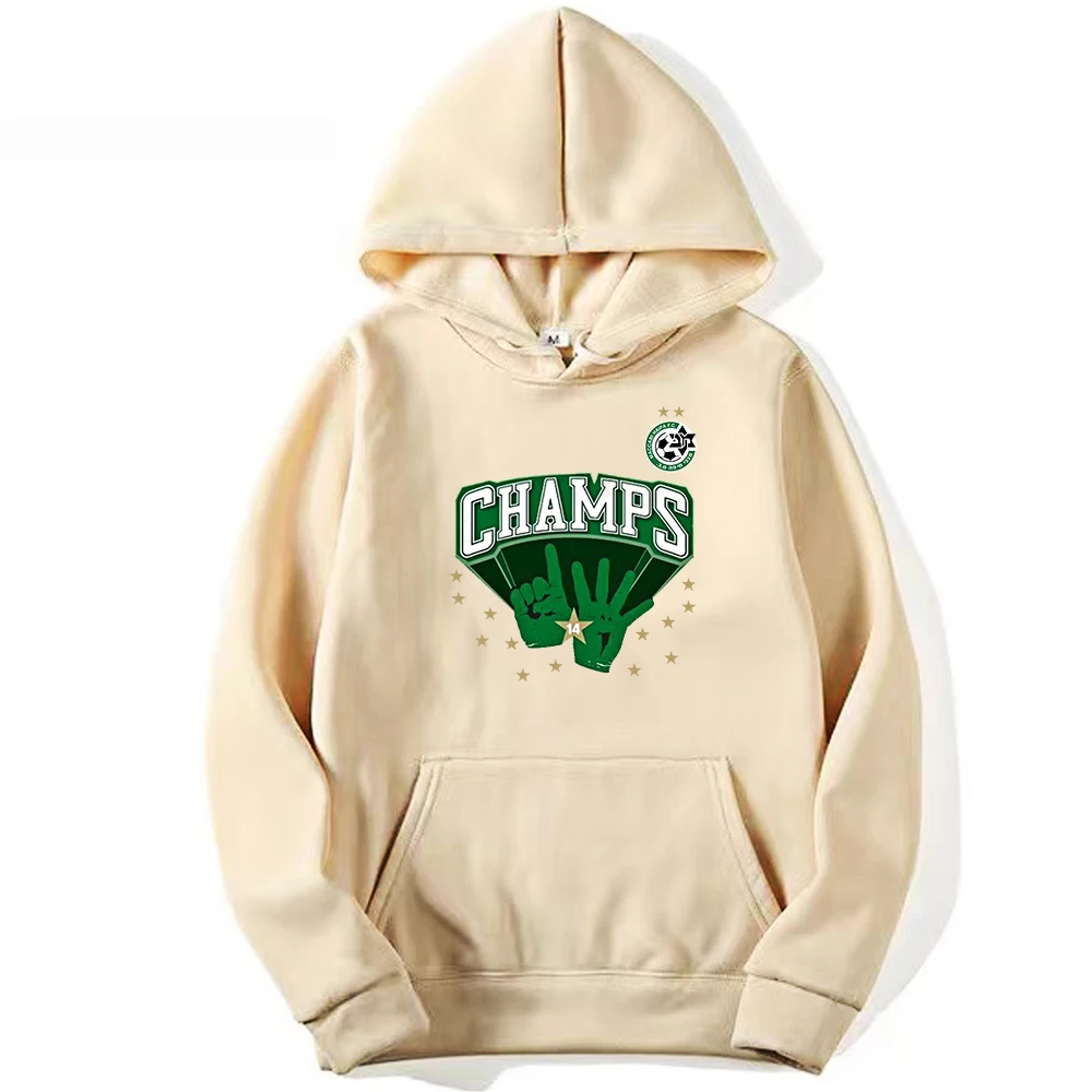 

Brand Printing Hoodie Men's New Sweater Spring Autumn Oversized Loose Sweatshirt Multicolor Maccabi Haifa Football Israel Fa