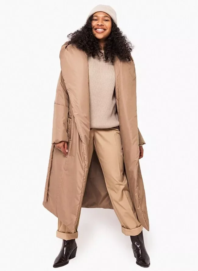2022New Women Winter Jacket coat Stylish Thick Warm fluff Long Parka Female  water proof outerware coat New Hot
