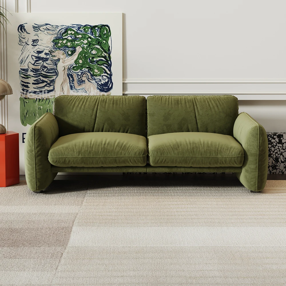 Современные роскошные зеленые белые бархатные кожаные диваны комплекты мебели