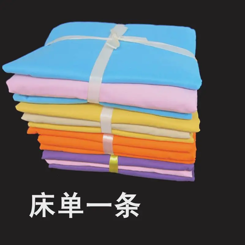 Sheet Black Student Bedding Bedsheet Bedspread