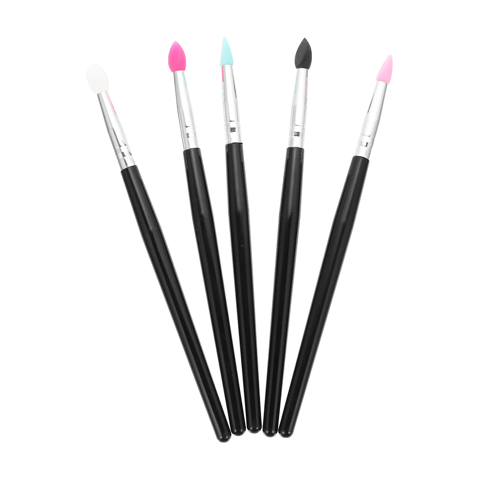 

Brush Silicone Lip Makeup Eyeshadow Applicator Lipstick Sponge Applicatorssetreusable Brushes Eye Tool Beauty Facial Cleansing