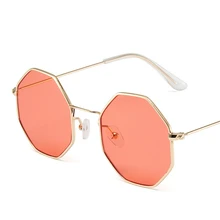 2022 Metal Classic Vintage Women Sunglasses Luxury Brand Design Glasses Ocean Color Lens Women Glass
