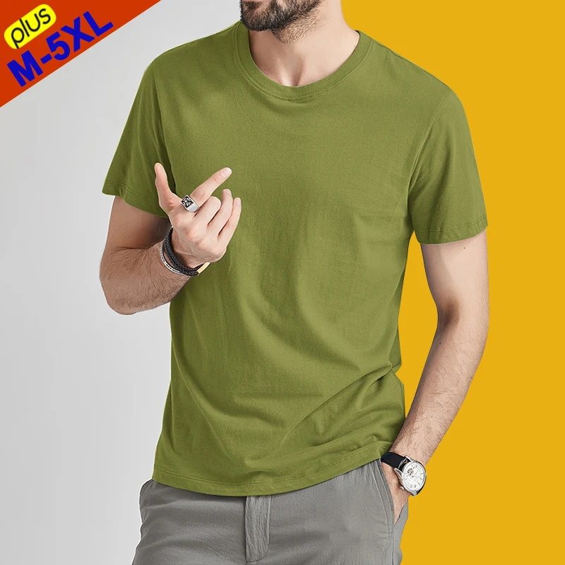 Футболка Мужская/Женская однотонная короткий хлопковый топ мягкая рубашка