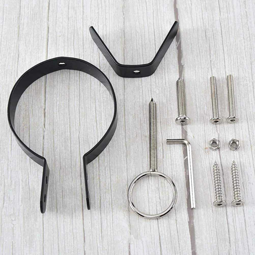 Set Household Ham Stand Too Prosciutto Carving Iron Fixing Rack for Home Storage