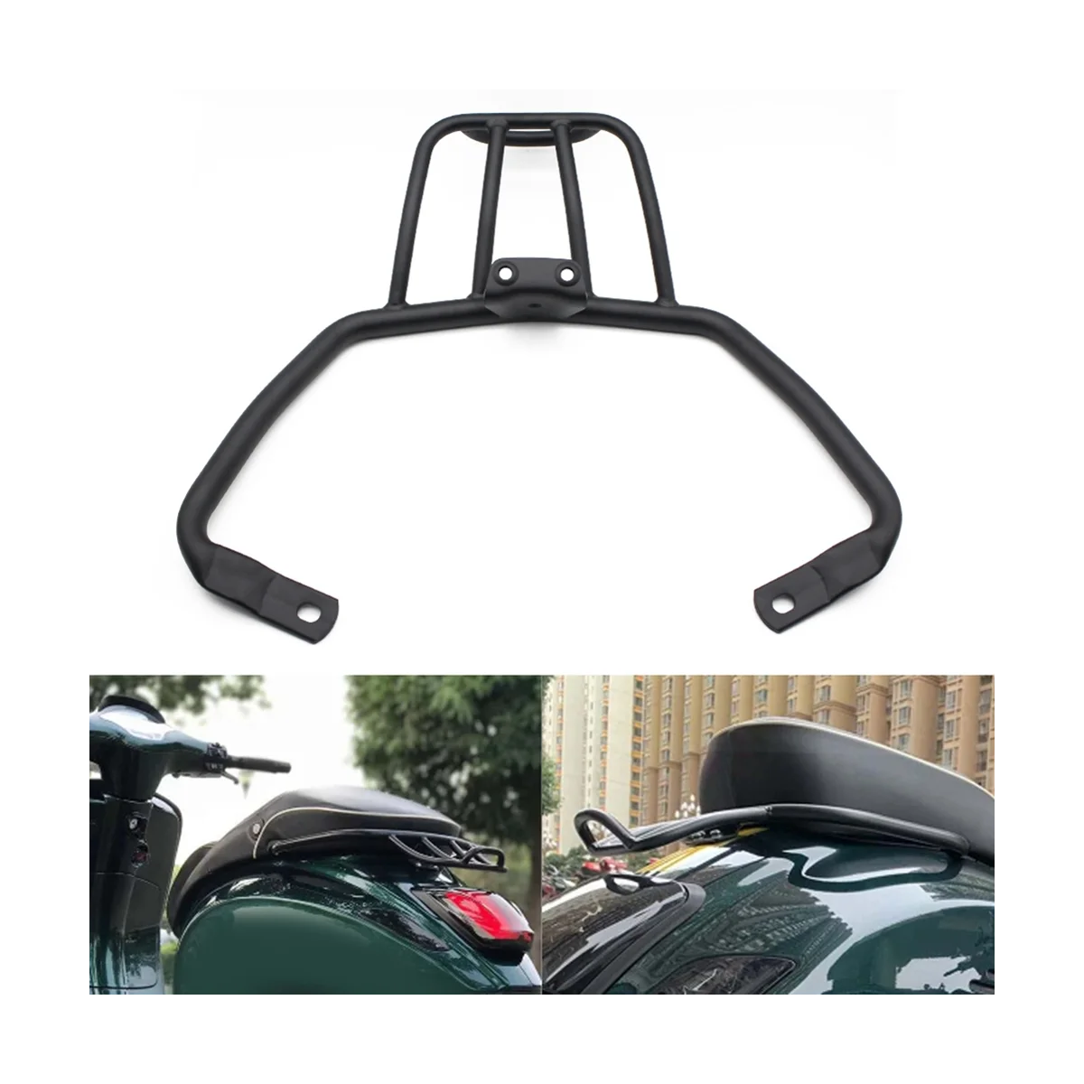 

Motorcycle Rear Luggage Rack Bracket Cargo Rack for Sprint 150