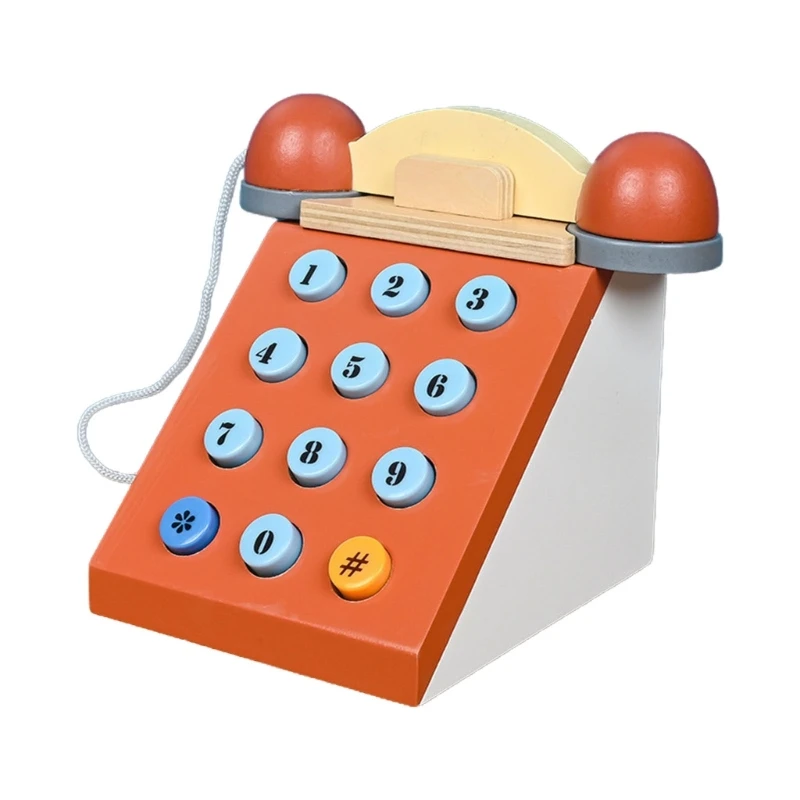 

Toy Telephone Phone for Kids Develops Memory Skills Pretend Phone for Kids Retro Phone Pretend Phones