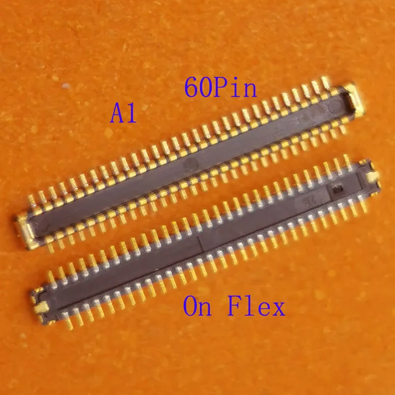 2-50 шт. гибкий разъем FPC для ЖК-экрана на плате Samsung Galaxy M01 M015 M015F A01 A015F 2020 A015 A01V 60Pin