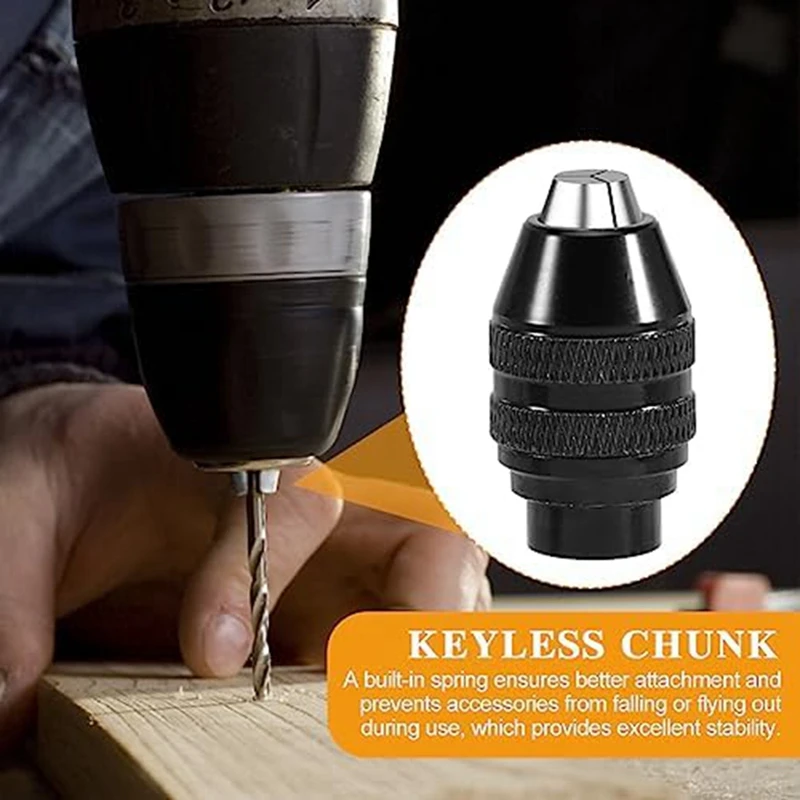 12 шт. 0 8-3 2 мм бесключевой сверлильный патрон набор цанг от 1/32 до 1/8 дюйма сменный