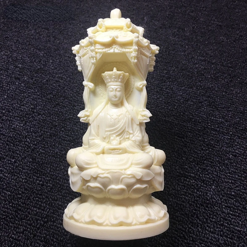 

Белые трехсторонние Guanyin, Jizo, статуя татхагата, скульптура в стиле современного искусства, изысканная резьба, высококачественные поделки дл...