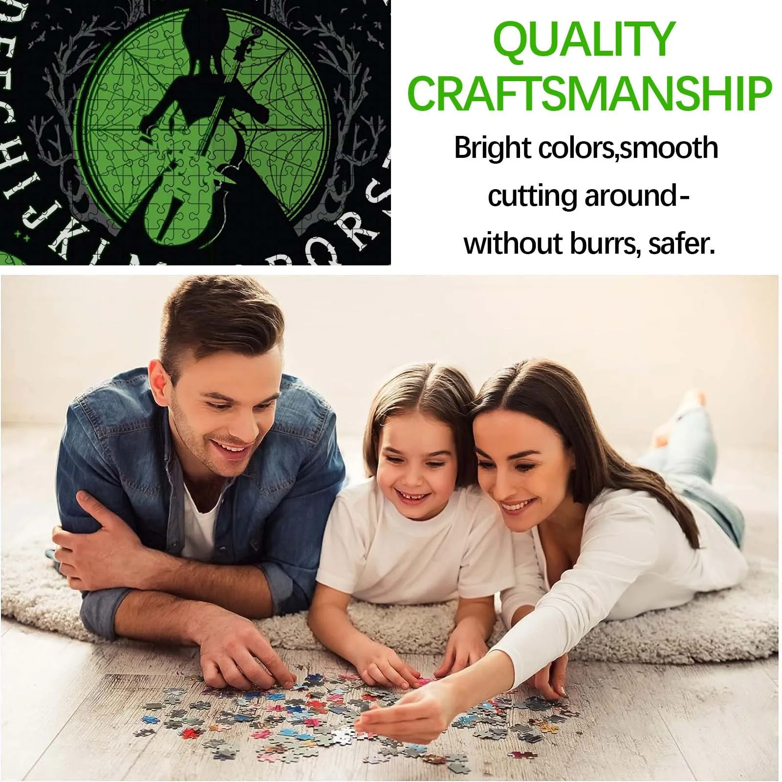 2024 модная настольная игра-пазл со свечением в среду