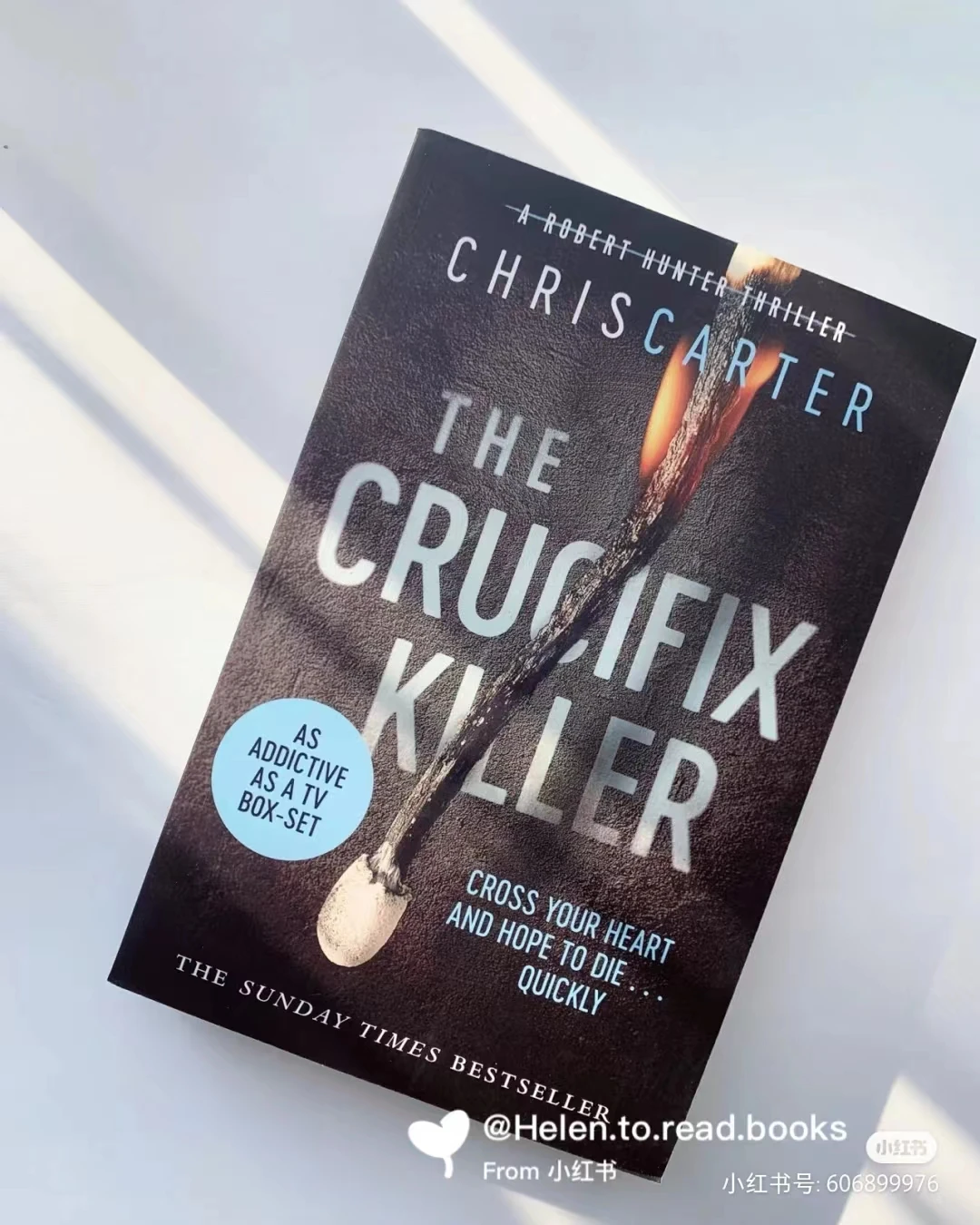 

The Crucifix Killer Chris carter English classic novel Horror mystery mystery Reading extracurricular reading literary books