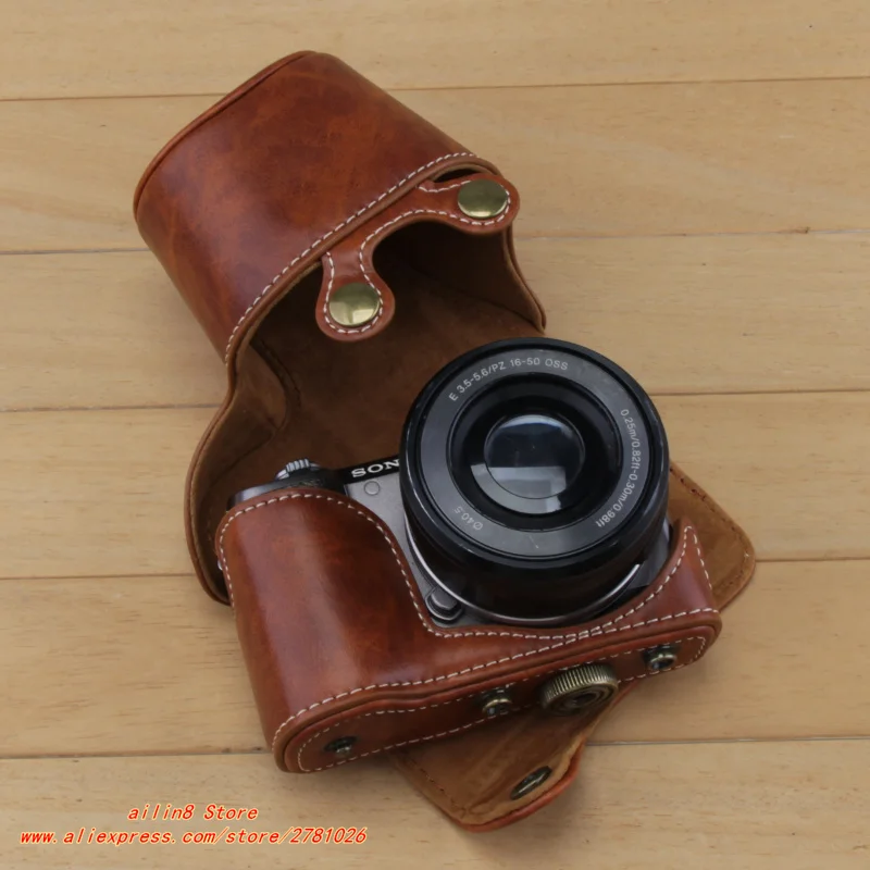 Сумка из искусственной кожи для камеры Sony