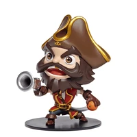 league of legends gangplank hand made model decoration doll anime dolls figures collectibles pvc model toys boxed gift