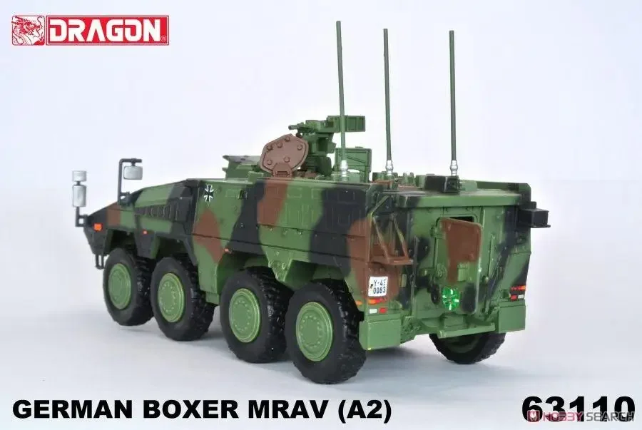 Dragon 63110 Масштаб 1/72 немецкий боксер MRAV A2 Колесный бронеавтомобиль (номер
