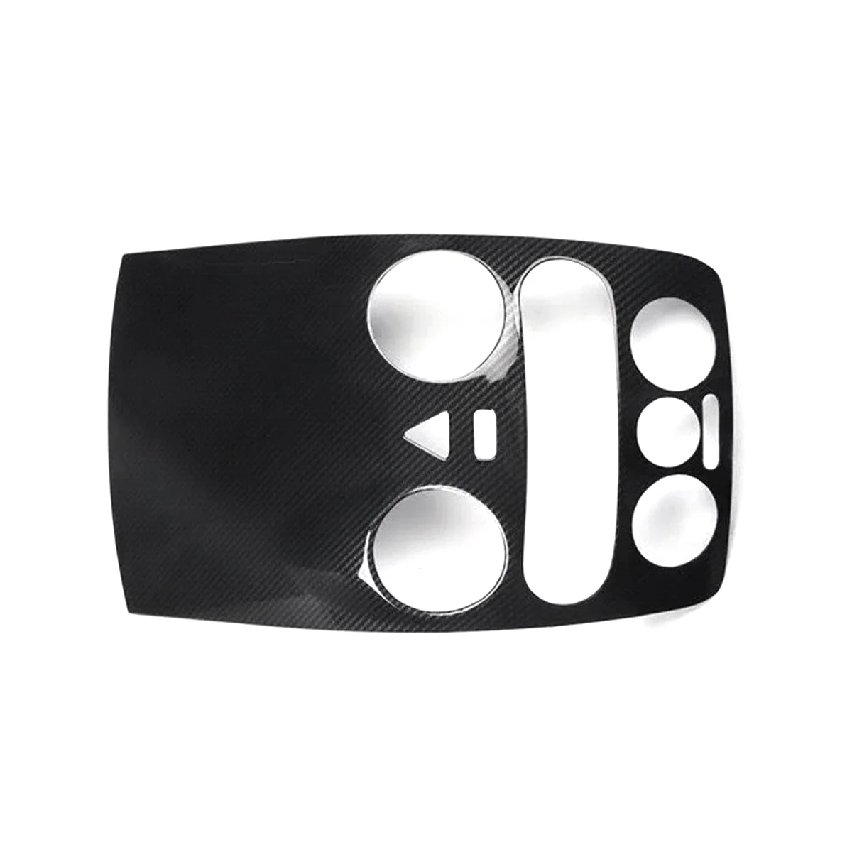 Стильная Автомобильная центральная консоль из углеродного волокна панель