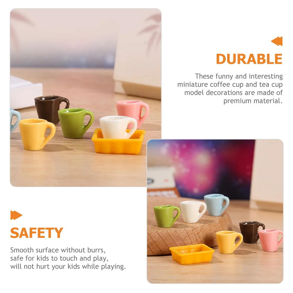 Мини-чашка миниатюрные чайные чашки товары для дома посуда декор ролевых